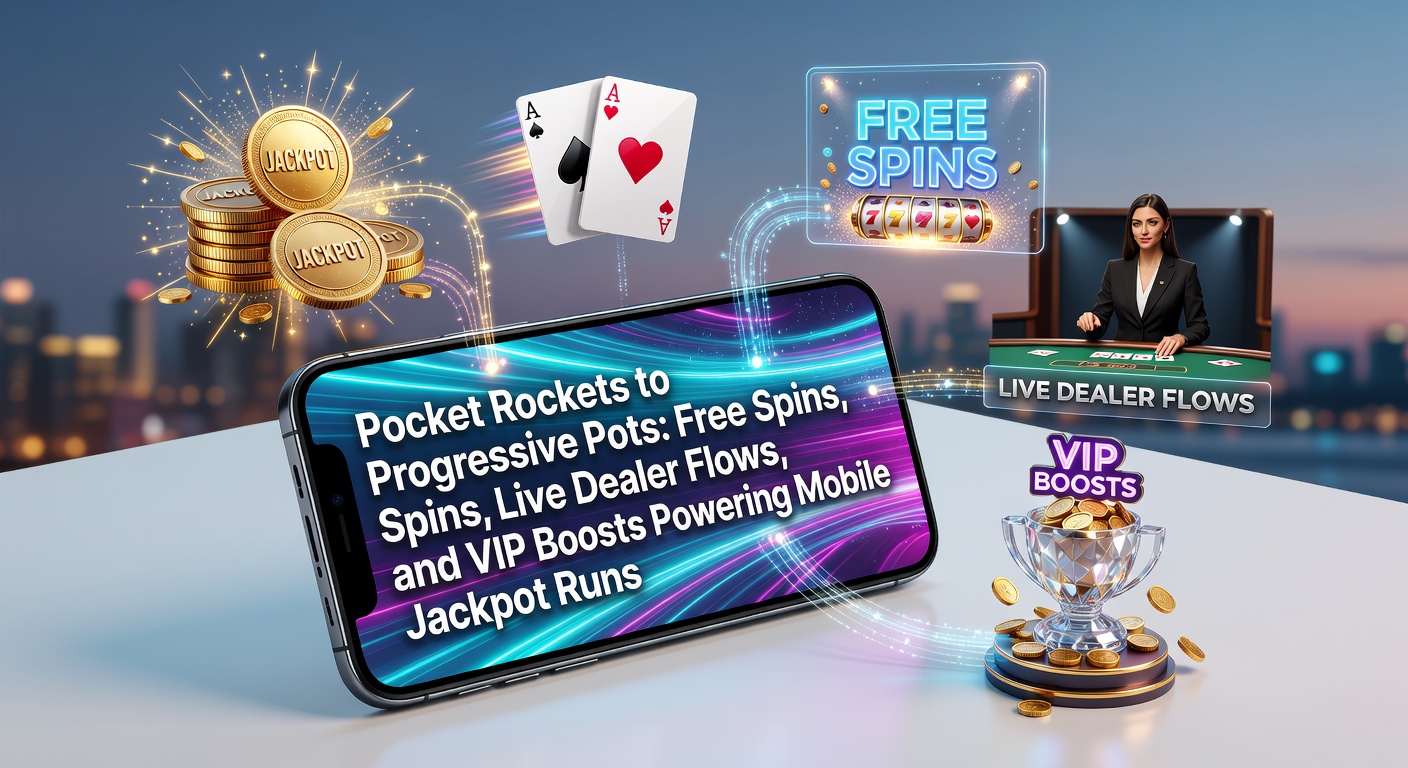 Vibrant mobile screen displaying a progressive jackpot slot with free spins activating and coins cascading down, capturing the thrill of small bets turning into big wins