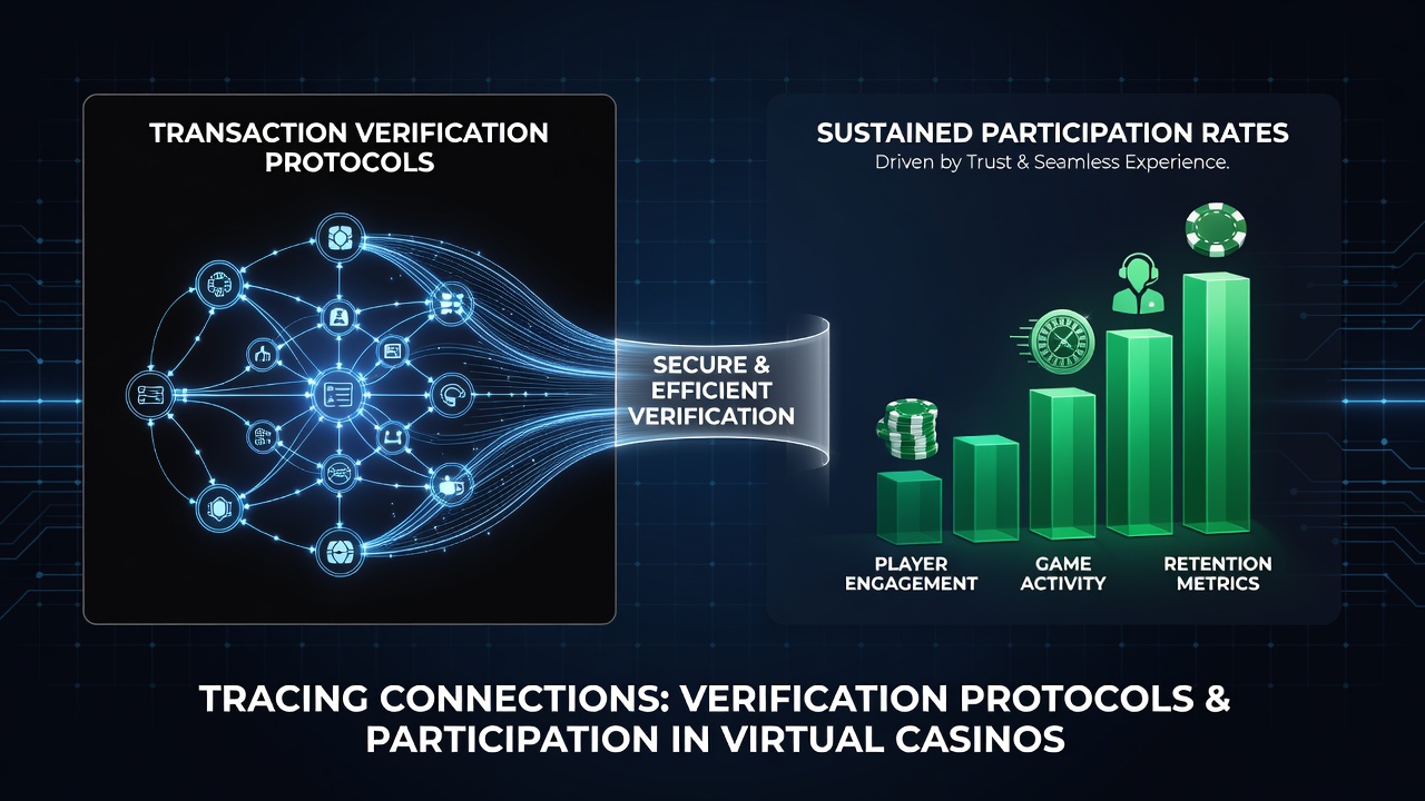 Flowchart illustrating secure transaction verification steps integrated with online casino player accounts